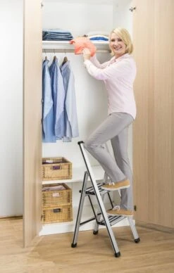 Drabina Aluminiowa WENKO, Dwustopniowa, 104x6x44 Cm -Building Materials Shop 14957950415482606 jpg gallery.big iext49885386