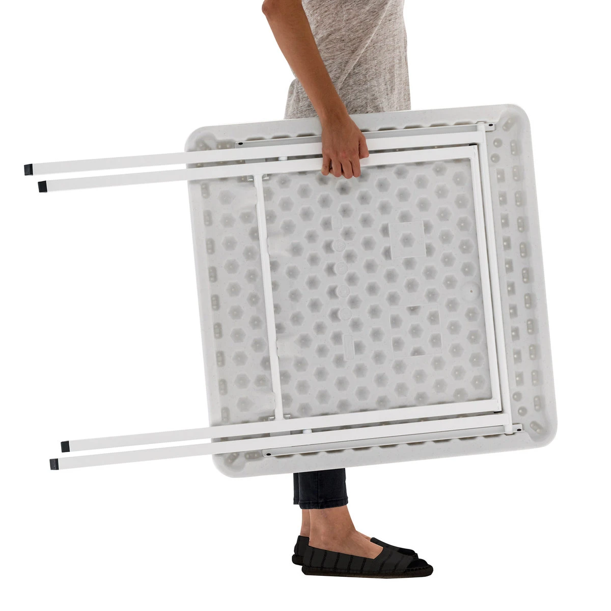 Zestaw Stół Z Krzesłami NEWSTORM Aruba, Biały, 3 Elementy 5 Zestaw Stół Z Krzesłami NEWSTORM Aruba, Biały, 3 Elementy - Image 3