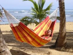 Hamak BARBADOS, Czerwono-żółty, 340x150 Cm 8 Hamak BARBADOS, Czerwono-żółty, 340x150 Cm -Building Materials Shop 15498918403524783 jpg gallery.big iext54112536