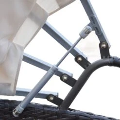 VIDAXL Leżak Z Zadaszeniem I Poduszkami PERVOI, Brązowy, 230x145x80 Cm -Building Materials Shop 15505163245252546 jpg gallery.big iext54120832