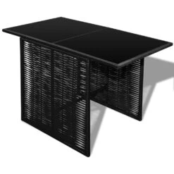 Zestaw Mebli Ogrodowych VIDAXL, Czarny, 7 Elementów -Building Materials Shop 15505164244323277 jpg gallery.big iext54131180