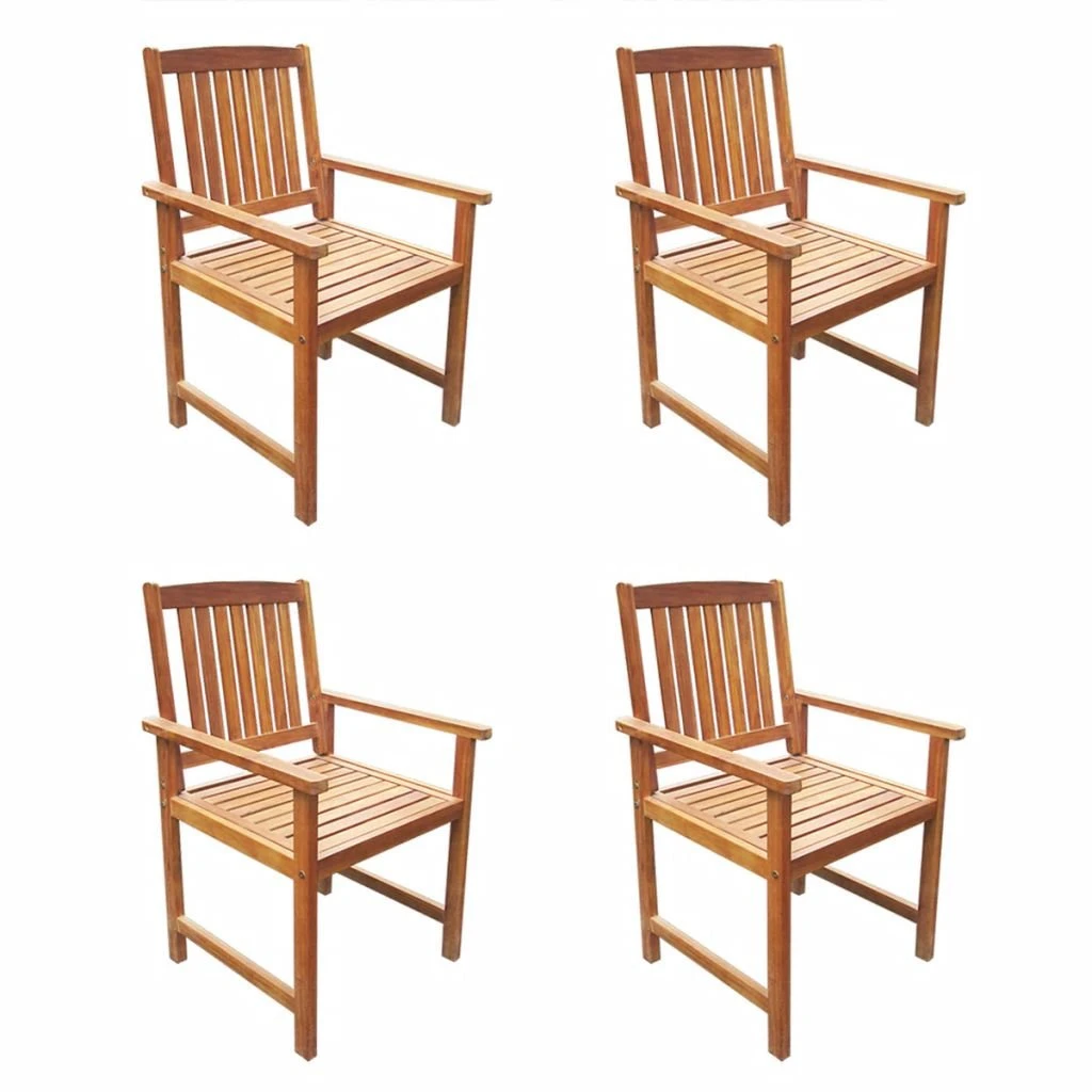 Zestaw Mebli Ogrodowych VIDAXL, 5 Elementów, Brązowy 6 Zestaw Mebli Ogrodowych VIDAXL, 5 Elementów, Brązowy - Image 4