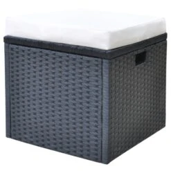 Zestaw Mebli Ogrodowych VIDAXL, Czarny, 18 Elementów -Building Materials Shop 15505165155414122 jpg gallery.big iext54129241