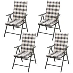 VidaXL 5-cz. Zestaw Mebli Ogrodowych Z Poduszkami, Aluminium, Czarny 16 VidaXL 5-cz. Zestaw Mebli Ogrodowych Z Poduszkami, Aluminium, Czarny -Building Materials Shop 15505165932834942 jpg gallery.big iext54154583