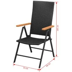 Krzesła Ogrodowe VidaXL Metalowe, Czarne, 55x64x105 Cm , 2 Sztuki 15 Krzesła Ogrodowe VidaXL Metalowe, Czarne, 55x64x105 Cm , 2 Sztuki -Building Materials Shop 15505166069065064 jpg gallery.big iext54118675