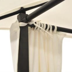 VidaXL Podwójny Leżak Z Zasłonami, Polirattan, Czarny -Building Materials Shop 15505166589065627 jpg gallery.big iext54134841