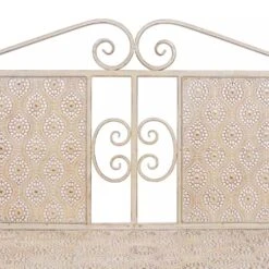 VidaXL Ławka Ogrodowa, 115 Cm, Stalowa, Biel Vintage -Building Materials Shop 15505167548646539 jpg gallery.big iext54130535