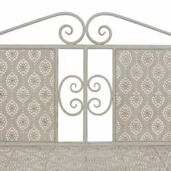 VidaXL Ławka Ogrodowa, 115 Cm, Stalowa, Szara -Building Materials Shop 15505167576316563 jpg gallery.big iext54130932