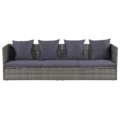 VidaXL Leżanka Ogrodowa, Szara, 200 X 60 Cm, Rattan PE -Building Materials Shop 15505168992437519 jpg gallery.big iext54131549