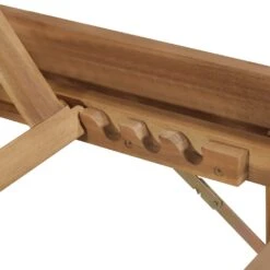 Leżak VidaXL Składany Z Drewna Akacjowego, 200x61x86cm -Building Materials Shop 15505170413228577 jpg gallery.big iext54128937