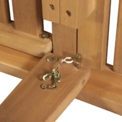 Leżak VidaXL Składany Z Drewna Akacjowego, 200x61x86cm -Building Materials Shop 15505170413238578 jpg gallery.big iext54128938