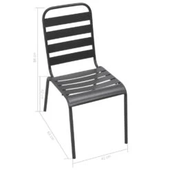 VIDAXL Zestaw Mebli Ogrodowych, Ciemnoszary, 7 Części -Building Materials Shop 15505170503358640 jpg gallery.big iext54125392