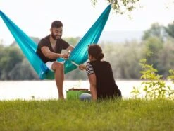 Hamak LA SIESTA Colibri, Błękitny, 300x170 Cm -Building Materials Shop 15523181181431069 jpg gallery.big iext54236434