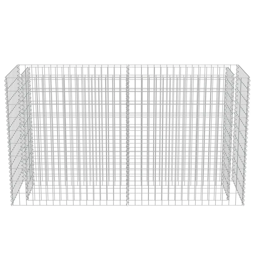 Donica Ogrodowa Gabion VIDAXL, Srebrna, 180x50x100 Cm 5 Donica Ogrodowa Gabion VIDAXL, Srebrna, 180x50x100 Cm - Image 3