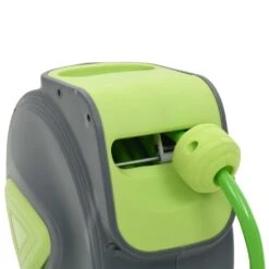 Bęben ścienny Na Wąż Ogrodowy VidaXL, Zielony, 10+1 M -Building Materials Shop 15743977482058503 jpg gallery.big iext55711668