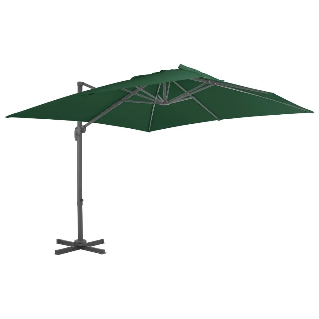 Parasol Ogrodowy VidaXL, Zielony, 4x3x2,68 M 5 Parasol Ogrodowy VidaXL, Zielony, 4x3x2,68 M - Image 3