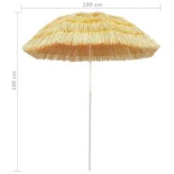 Parasol Plażowy VIDAXL, Beżowy, 180 Cm -Building Materials Shop 15743997237690202 jpg gallery.big iext55849731
