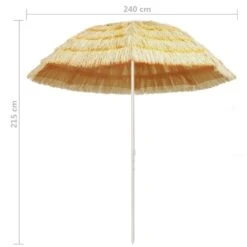 Parasol Plażowy VIDAXL, Beżowy, 240 Cm -Building Materials Shop 15743997242290207 jpg gallery.big iext55859327