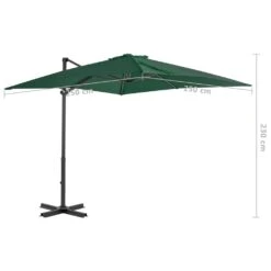 Parasol Ogrodowy VIDAXL, Zielony, 250x250 Cm -Building Materials Shop 15743997336720383 jpg gallery.big iext55859028