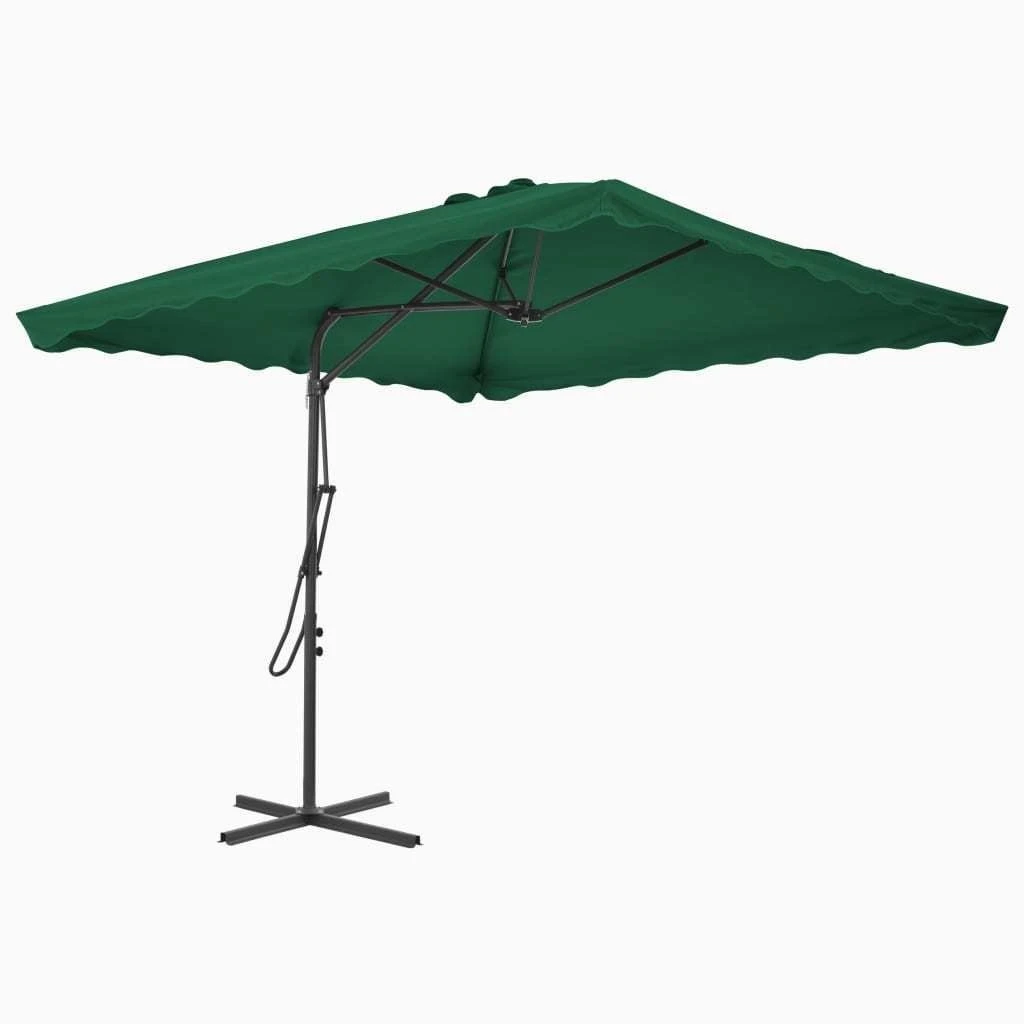 Parasol Ogrodowy PERVOI, Zielony, 250x250 Cm 5 Parasol Ogrodowy PERVOI, Zielony, 250x250 Cm - Image 3