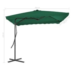 Parasol Ogrodowy PERVOI, Zielony, 250x250 Cm 13 Parasol Ogrodowy PERVOI, Zielony, 250x250 Cm -Building Materials Shop 15743997755800977 jpg gallery.big iext55858871