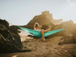 Hamak Turystyczny AMAZONAS Travel Set, Zielony, 275x140 Cm -Building Materials Shop 15836851373457585 jpg gallery.big iext58616339