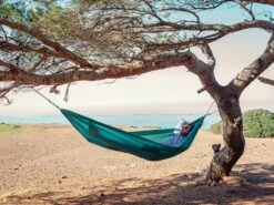 Hamak Turystyczny AMAZONAS Travel Set, Zielony, 275x140 Cm -Building Materials Shop 15836851373577586 jpg gallery.big iext58616345