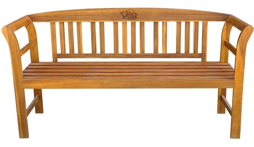 Ławka Ogrodowa ELIOR Nuln, Brązowa, 82,5x157x45 Cm 4 Ławka Ogrodowa ELIOR Nuln, Brązowa, 82,5x157x45 Cm - Image 2