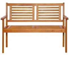 Ławka Ogrodowa ELIOR Infis, Brązowa, 89x120x60 Cm -Building Materials Shop 15868640474635578 jpg gallery.big iext58715502