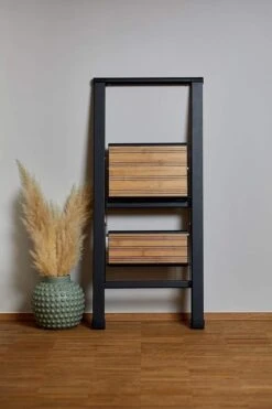 Drabinka Składana WENKO, 2 Stopnie, Czarna, 101 Cm -Building Materials Shop 15919496781550780 jpg gallery.big iext59582963