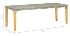 Trwała ławka Ogrodowa ELIOR Nicles, Szaro-brązowa, 40x40x80 Cm 13 Trwała ławka Ogrodowa ELIOR Nicles, Szaro-brązowa, 40x40x80 Cm -Building Materials Shop 16013800413467630 jpg gallery.big iext66820400