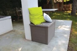 Skrzynia Zewnętrzna EDA Baya, Taupe, 160 L -Building Materials Shop 16019112556499702 jpg gallery.big iext63504837