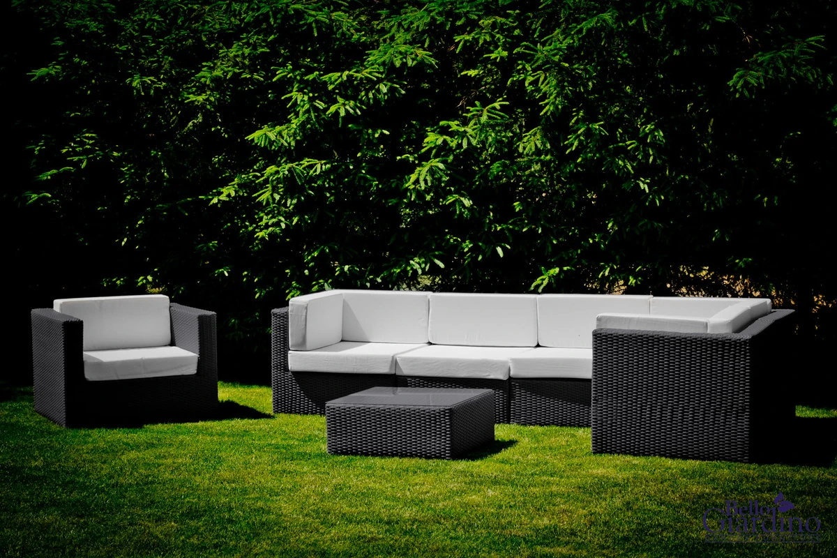 Zestaw Mebli Ogrodowych BELLO GIARDINO Altro, Szary, 7 Elementów 4 Zestaw Mebli Ogrodowych BELLO GIARDINO Altro, Szary, 7 Elementów - Image 2