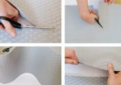 Mata,osłona Balkonowa OCZKOWANA Z Technorattanu, Kolor Kremowy, Szerokość 1,00 M -Building Materials Shop 16112253924147576 jpg gallery.big iext66952628