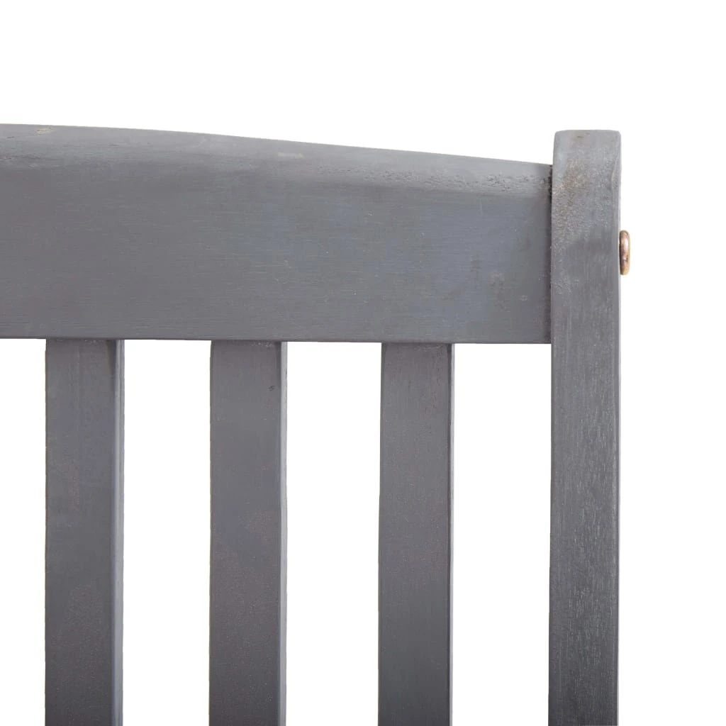 VIDAXL Składane Krzesła Ogrodowe, 4 Szt., Poduszki, Drewno Akacjowe 9 VIDAXL Składane Krzesła Ogrodowe, 4 Szt., Poduszki, Drewno Akacjowe - Image 7