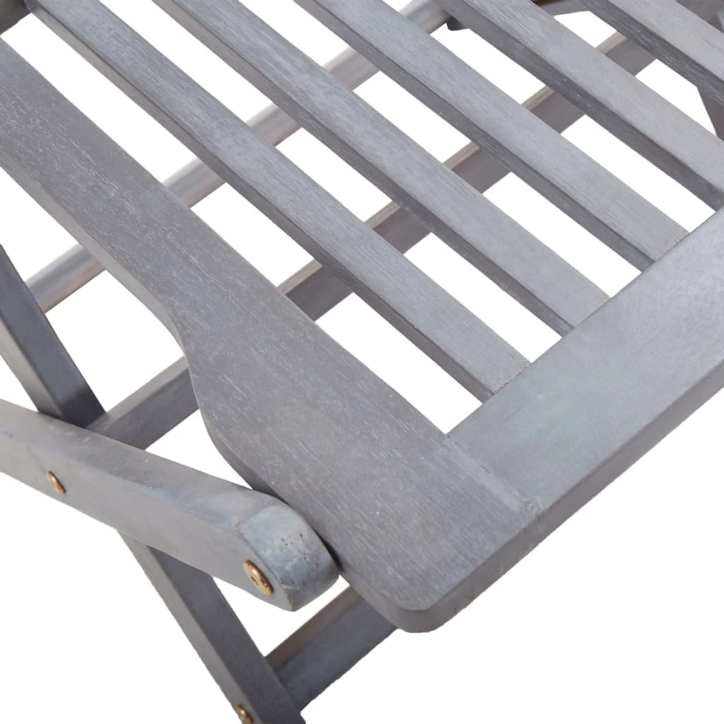 VIDAXL Składane Krzesła Ogrodowe, 6 Szt., Poduszki, Drewno Akacjowe 10 VIDAXL Składane Krzesła Ogrodowe, 6 Szt., Poduszki, Drewno Akacjowe - Image 8