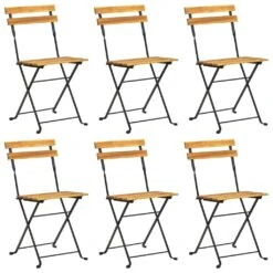 VIDAXL 7-cz. Zestaw Składanych Mebli Ogrodowych, Lite Drewno Akacjowe -Building Materials Shop 16241594429946345 jpg gallery.big iext73284298