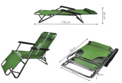 Leżak Składany Ogrodowy Fotel Plażowy 3 Pozycje Z MALATEC -Building Materials Shop 16255567108531817 jpg gallery.big iext74387672