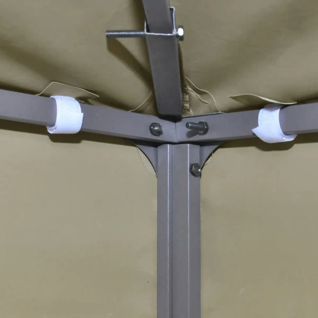 VidaXL Zadaszenie Altany Ogrodowej, 310 G/m², Beżowe, 3x4 M 5 VidaXL Zadaszenie Altany Ogrodowej, 310 G/m², Beżowe, 3x4 M - Image 3