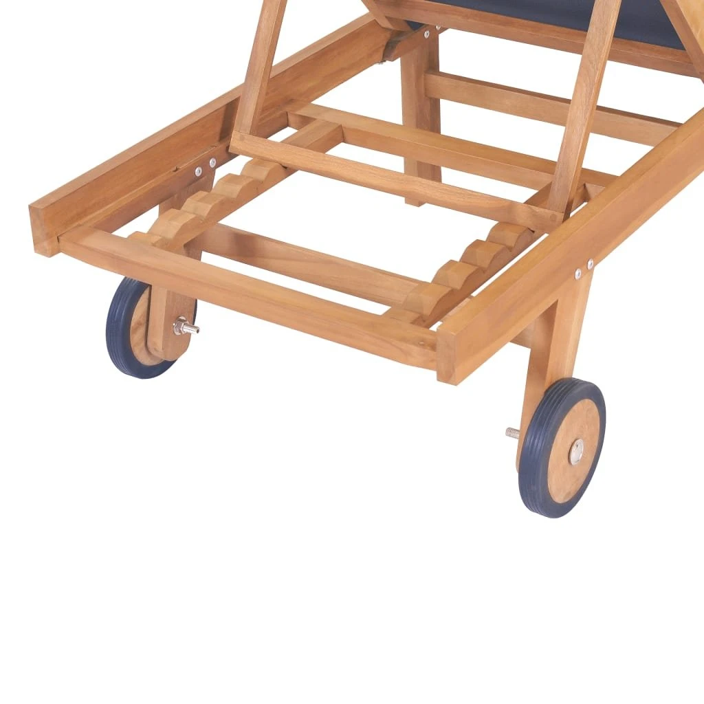 Leżak Z Kółkami VIDAXL, 206x60x35 Cm 10 Leżak Z Kółkami VIDAXL, 206x60x35 Cm - Image 8