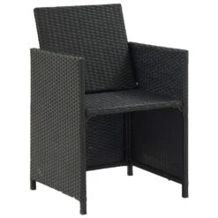 Zestaw Mebli Ogrodowych Z Poduszkami VIDAXL, Czarny, 11-częściowy -Building Materials Shop 16276410557189897 jpg gallery.big iext75522076