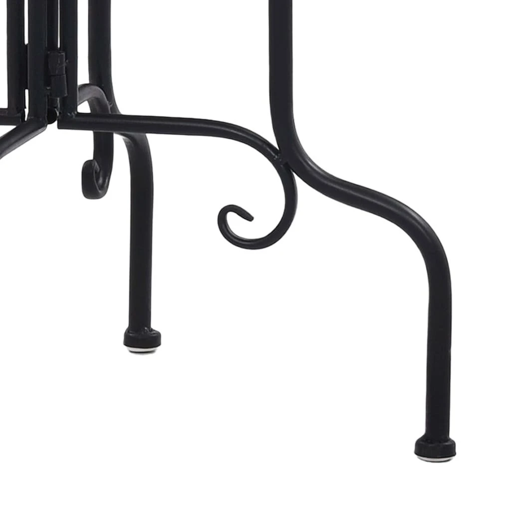 VidaXL Stolik Mozaikowy, Terakotowo-biały, Ceramiczny 8 VidaXL Stolik Mozaikowy, Terakotowo-biały, Ceramiczny - Image 6