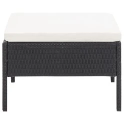 Sofa Ogrodowa Z Poduszkami VIDAXL, Czarna, 5 Elementów -Building Materials Shop 16276413756812622 jpg gallery.big iext75523100