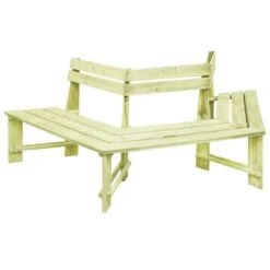 Ławka Ogrodowa VidaXL, 240 Cm, Impregnowane Drewno Sosnowe -Building Materials Shop 16276413965082726 jpg gallery.big iext75526269