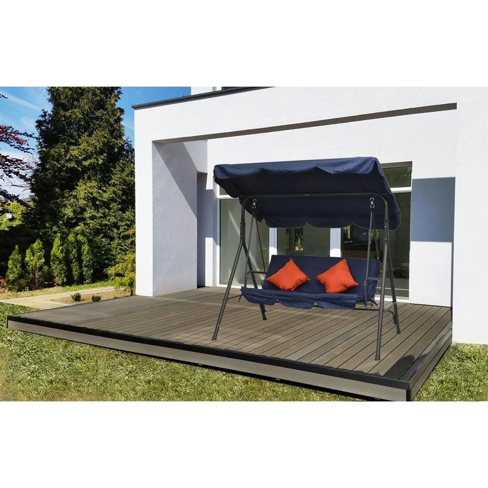 Huśtawka Ogrodowa SASKA GARDEN Kaja,+ Poduszki Pomarańczowe, 156x172x113 Cm 11 Huśtawka Ogrodowa SASKA GARDEN Kaja,+ Poduszki Pomarańczowe, 156x172x113 Cm - Image 9