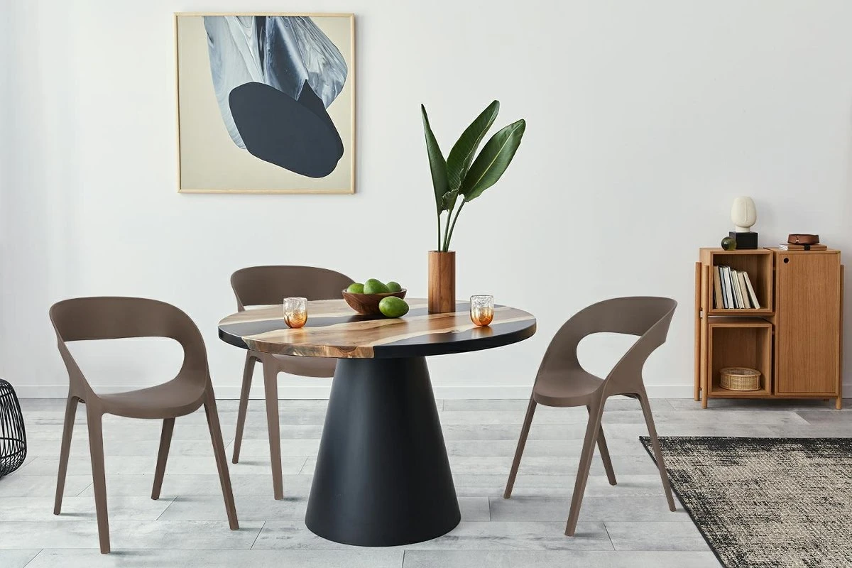 Krzesło Carla, Brązowe, 78x56x56 Cm 14 Krzesło Carla, Brązowe, 78x56x56 Cm - Image 12