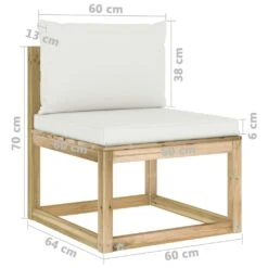 VidaXL 6-cz. Zestaw Wypoczynkowy Z Poduszkami, Impregnowana Sosna 21 VidaXL 6-cz. Zestaw Wypoczynkowy Z Poduszkami, Impregnowana Sosna -Building Materials Shop 16442671698358094 jpg gallery.big iext104341447