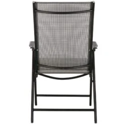 Składane Krzesło Ogrodowe Metalowe Czarne Na Balkon -Building Materials Shop 16503589253855265 jpg gallery.big iext107548889