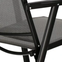 Składane Krzesło Ogrodowe Metalowe Czarne Na Balkon -Building Materials Shop 16503589254645270 jpg gallery.big iext107548894