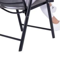 Składane Krzesło Ogrodowe Metalowe Czarne Na Balkon -Building Materials Shop 16503589255155273 jpg gallery.big iext107548897